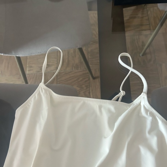 NWT! SOLID & STRIPED The Nina Belt One Piece Cream XL - Picture 4 of 11